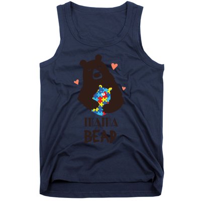 Autism Awareness Mama Bear Mom Gift Tank Top