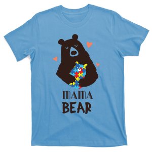 Autism Awareness Mama Bear Mom Gift T-Shirt