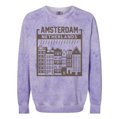 Amsterdam Colorblast Crewneck Sweatshirt