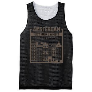 Amsterdam Mesh Reversible Basketball Jersey Tank