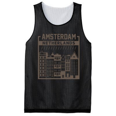 Amsterdam Mesh Reversible Basketball Jersey Tank