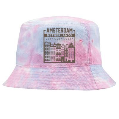 Amsterdam Tie-Dyed Bucket Hat