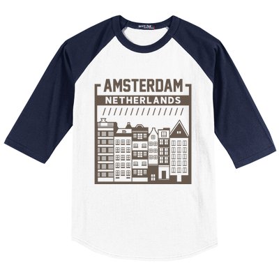 Amsterdam Baseball Sleeve Shirt