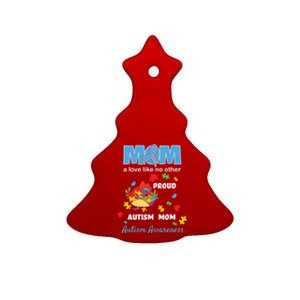 Autism Awareness Mom Mother Love Proud Autism Mama Chicken Gift Ceramic Tree Ornament