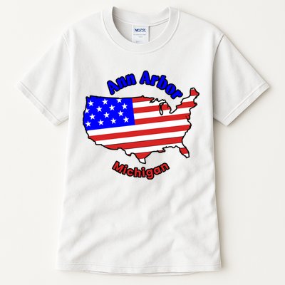 Ann Arbor Michigan Tall T-Shirt