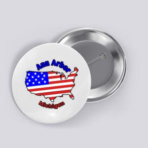 Ann Arbor Michigan Button