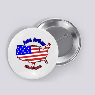 Ann Arbor Michigan Button