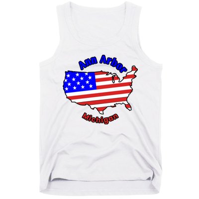 Ann Arbor Michigan Tank Top