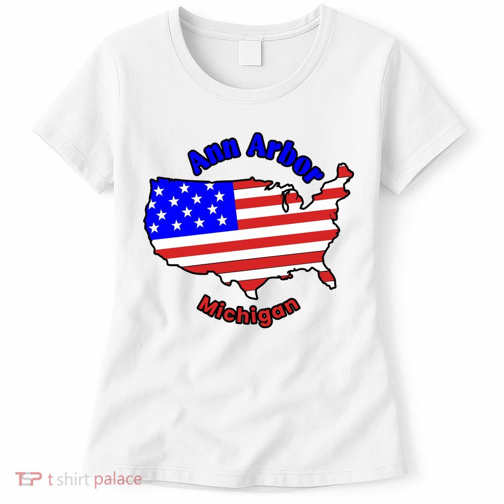 Ann Arbor Michigan Womens T-Shirt