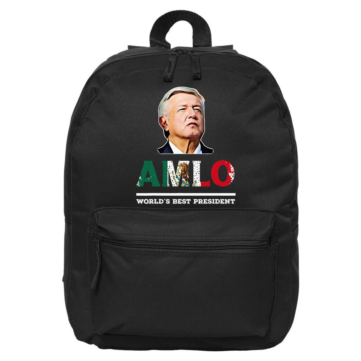 Amlo Andres Manuel Lopez Obrador Mexican 16 in Basic Backpack