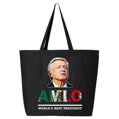Amlo Andres Manuel Lopez Obrador Mexican 25L Jumbo Tote