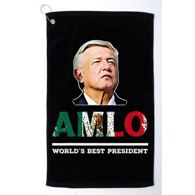 Amlo Andres Manuel Lopez Obrador Mexican Golf Towel