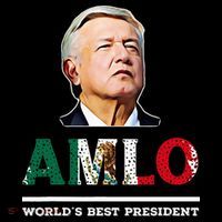 Amlo Andres Manuel Lopez Obrador Mexican Women's V-Neck T-Shirt