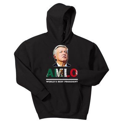 Amlo Andres Manuel Lopez Obrador Mexican Kids Hoodie