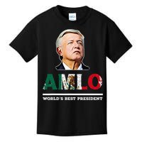 Amlo Andres Manuel Lopez Obrador Mexican Kids T-Shirt