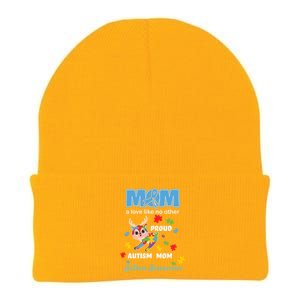 Autism Awareness Mom Mother Love Proud Autism Mama Deer Cool Gift Knit Cap Winter Beanie