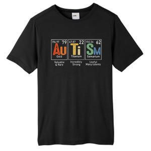 Autism Awareness Month Periodic Table Elements Tall Fusion ChromaSoft Performance T-Shirt