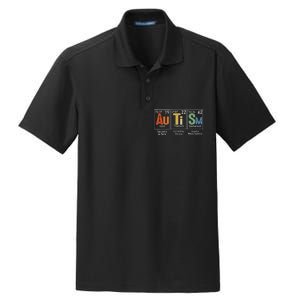 Autism Awareness Month Periodic Table Elements Dry Zone Grid Polo