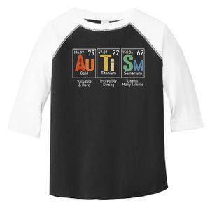 Autism Awareness Month Periodic Table Elements Toddler Fine Jersey T-Shirt