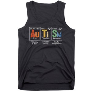 Autism Awareness Month Periodic Table Elements Tank Top