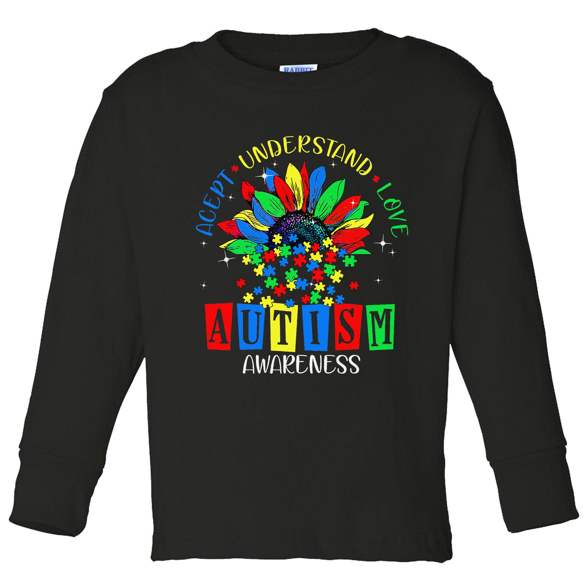 Autism Awareness Month Accept Understand Love Autism Mom Toddler Long Sleeve Shirt