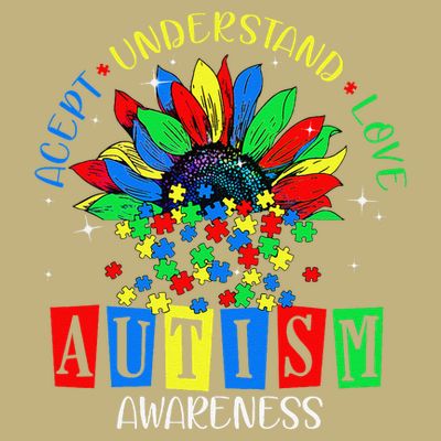 Autism Awareness Month Accept Understand Love Autism Mom T-Shirt