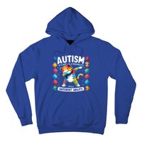 Autism Awareness Month Autism Cat Dabbing Support Autism Cute Gift Hoodie