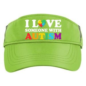 Autism Awareness Month Autism Mom I Love Someone With Autism Gift Adult Drive Performance Visor