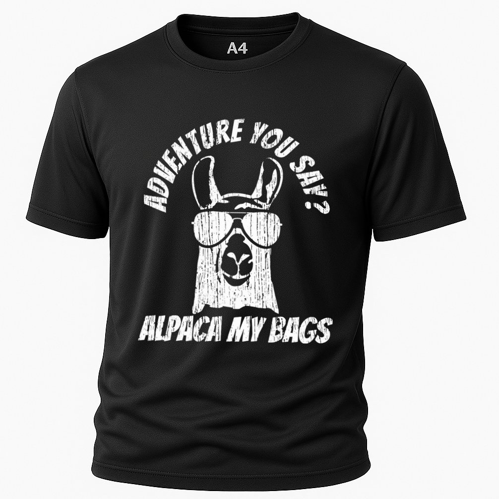 Adventure Alpaca My Bags Cooling Performance Crew T-Shirt
