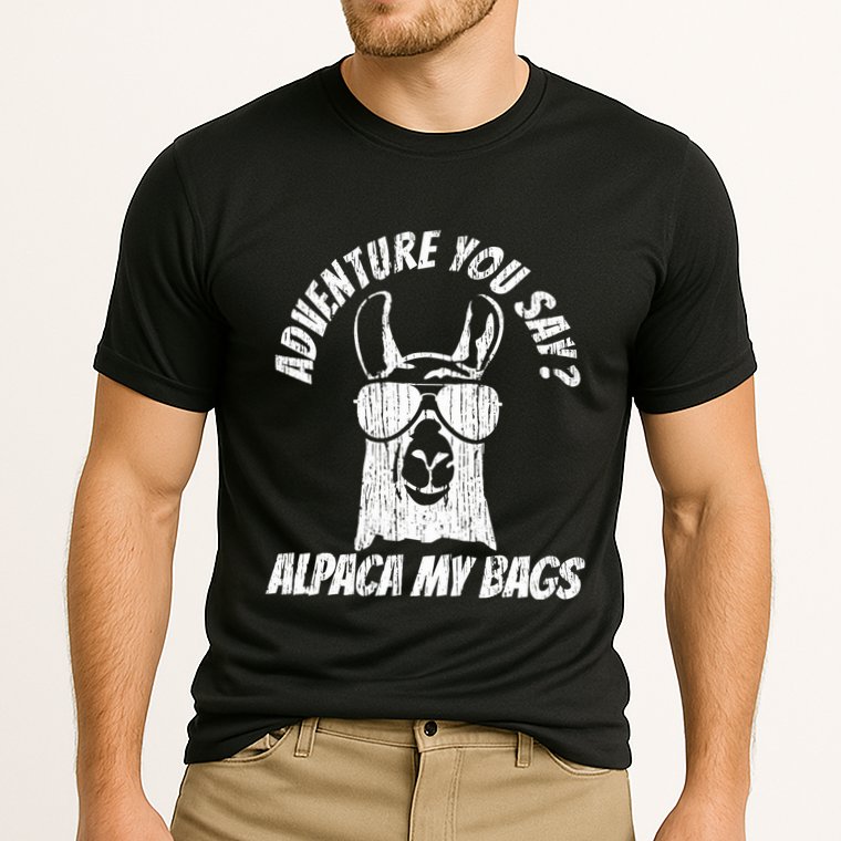 Adventure Alpaca My Bags Cooling Performance Crew T-Shirt