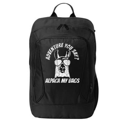 Adventure Alpaca My Bags City Backpack