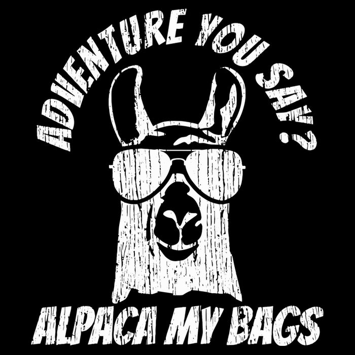 Adventure Alpaca My Bags Sustainable Bucket Hat