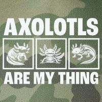 Axolotls Are My Thing Funny  Axolotl Legacy Tie Dye Trucker Hat
