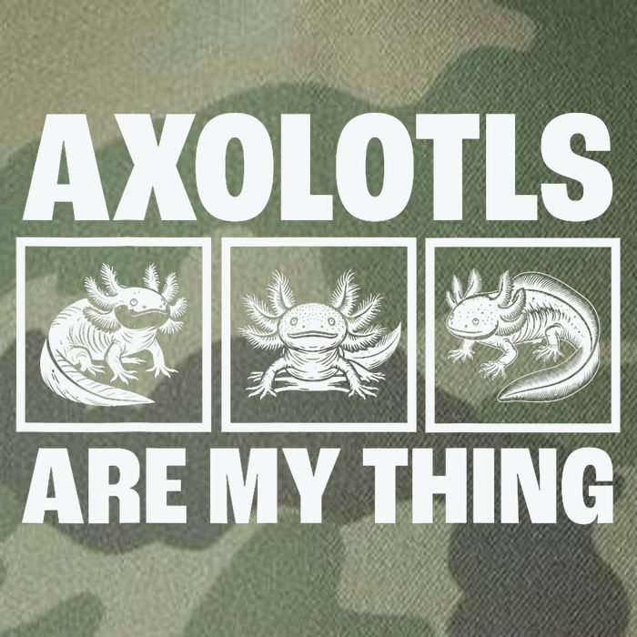 Axolotls Are My Thing Funny  Axolotl Legacy Tie Dye Trucker Hat