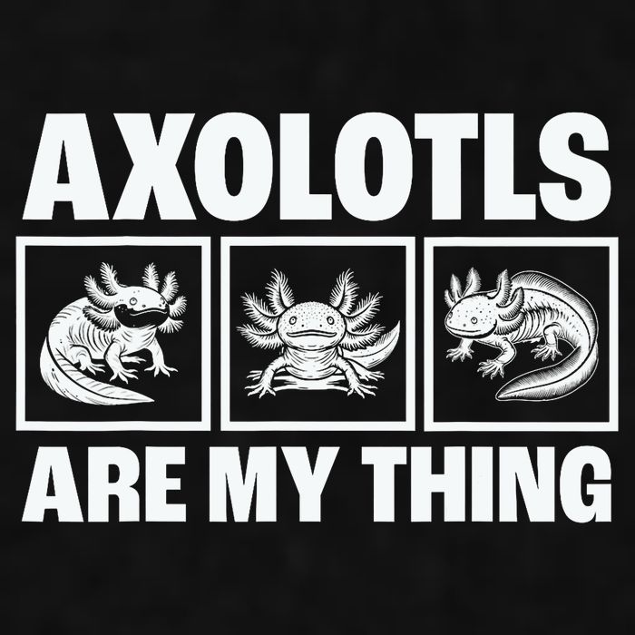 Axolotls Are My Thing Funny  Axolotl Ladies PosiCharge Tri-Blend Wicking Tank