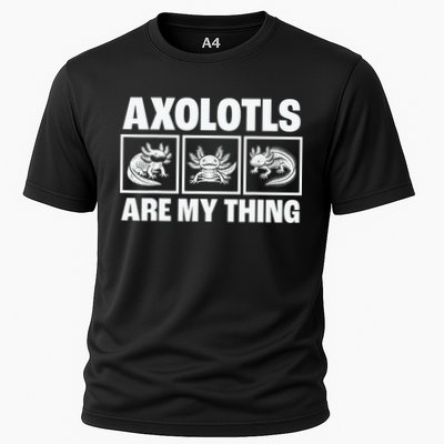 Axolotls Are My Thing Funny  Axolotl Performance Shirt
