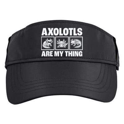 Axolotls Are My Thing Funny  Axolotl Adult Drive Performance Visor