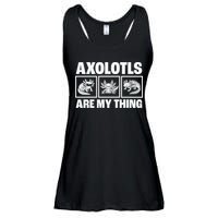 Axolotls Are My Thing Funny  Axolotl Ladies Essential Flowy Tank
