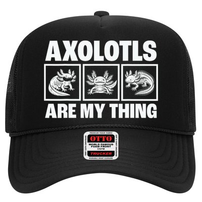 Axolotls Are My Thing Funny  Axolotl Trucker Hat