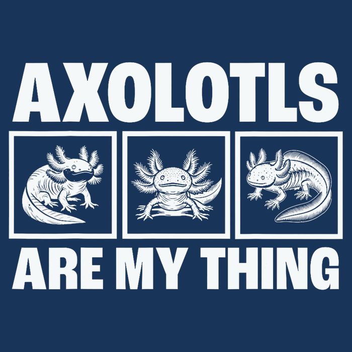 Axolotls Are My Thing Funny  Axolotl Infant Baby Jersey Bodysuit