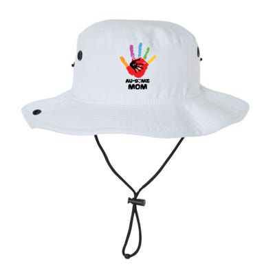 Awesome Autism Mom Ausome Hand Legacy Cool Fit Booney Bucket Hat