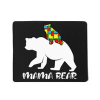 Autism Awareness Mama Bear Proud Autistic Mom Love Cute Mousepad