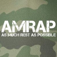 AMRAP As Much Rest As Possible Funny Motivation Legacy Tie Dye Trucker Hat
