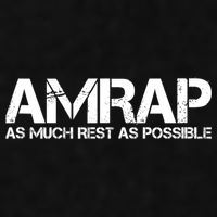 AMRAP As Much Rest As Possible Funny Motivation Ladies PosiCharge Tri-Blend Wicking Tank