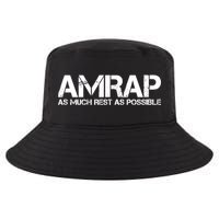 AMRAP As Much Rest As Possible Funny Motivation Cool Comfort Performance Bucket Hat