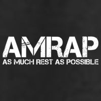 AMRAP As Much Rest As Possible Funny Motivation Cool Comfort Performance Bucket Hat
