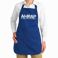 AMRAP As Much Rest As Possible Funny Motivation Apron