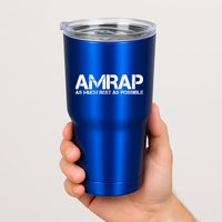 AMRAP As Much Rest As Possible Funny Motivation Tumbler