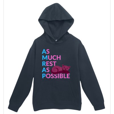 AMRAP As Much Rest As Possible Funny Motivation Urban Pullover Hoodie