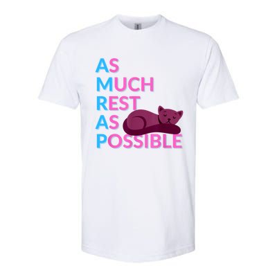 AMRAP As Much Rest As Possible Funny Motivation Softstyle® CVC T-Shirt